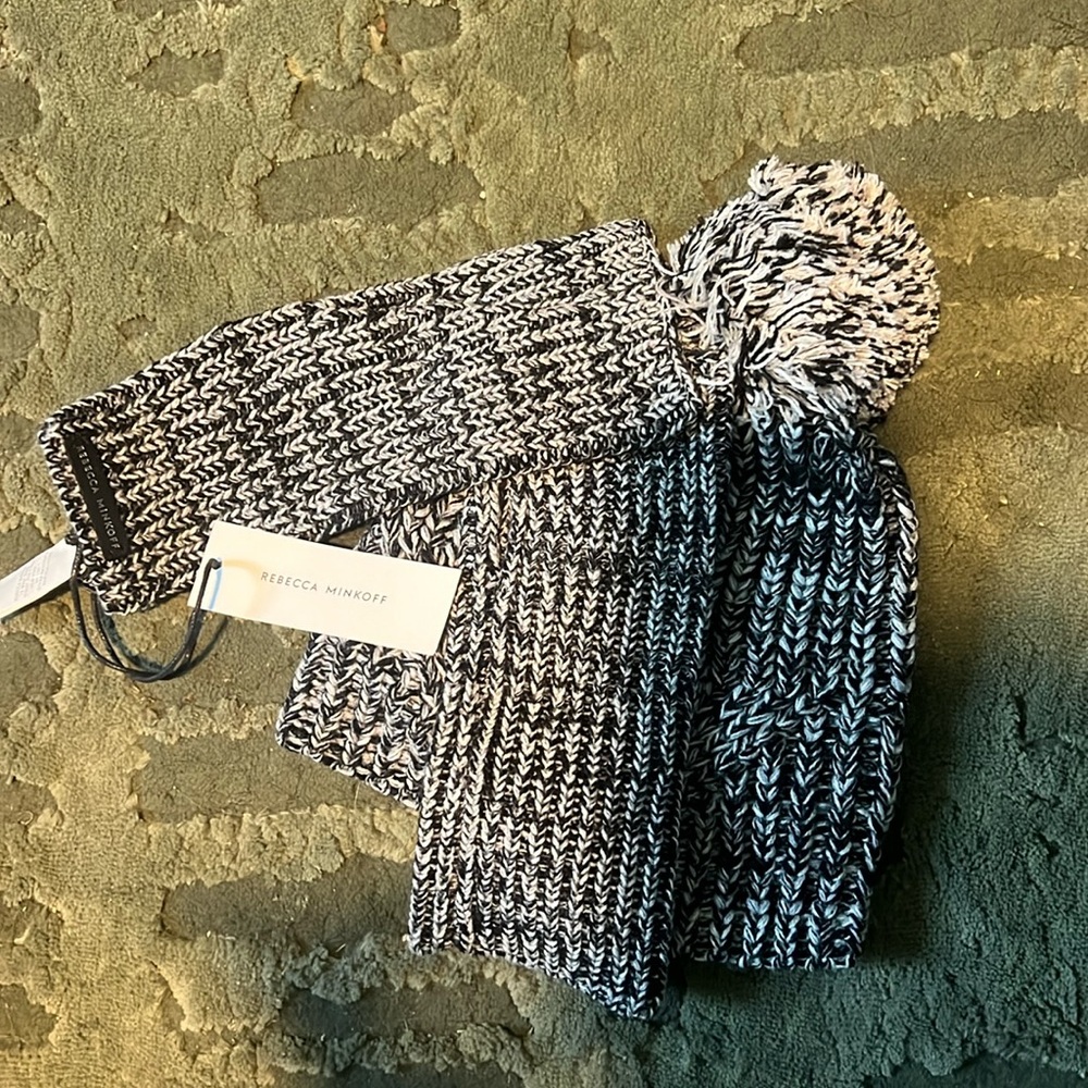 Beanie and arm warmers
